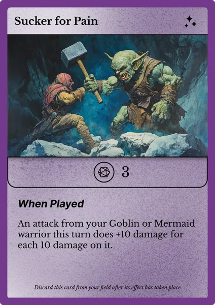 Sucker for Pain